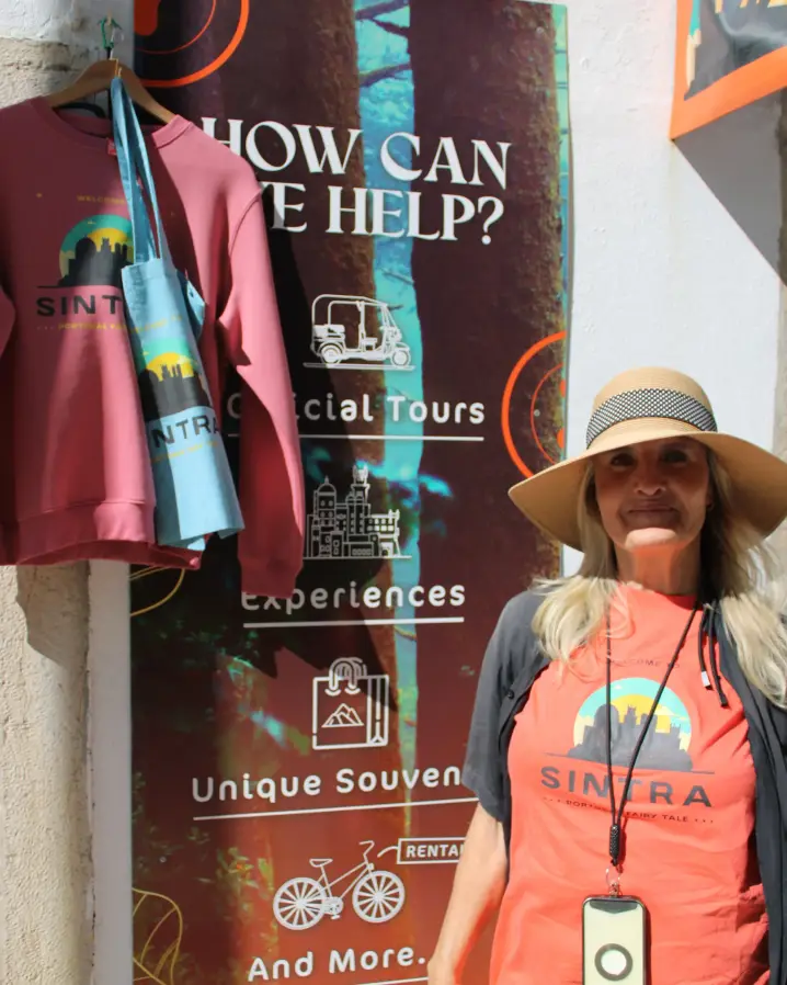 Andreia, from the YourTuk team in Sintra